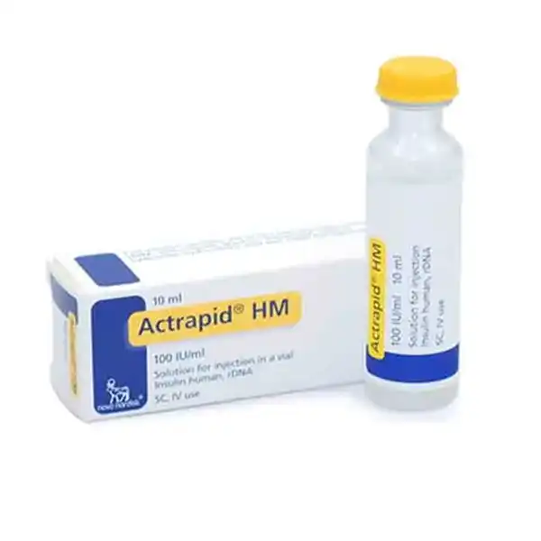 Actrapid Hm Vial Injection 100iu/ml